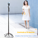 Tripé Selfie Stick Bluetooth 1.8m – Capture Momentos Perfeitos!