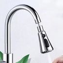 Extensor de Torneira Cozinha Anti-respingo Pressurizada Giratória 360 Ajustável Pia Lavabo Saída Água Cromada Durável ABS Cobre