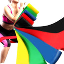 Kit 5 Faixas elásticas Thera Mini Band Fisioterapia Multifuncional Crossfit