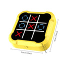 Tic tac toe tabuleiro de xadrez eletrônico multifuncional educação infantil brinquedo de estratégia interativo jogo de cérebro pai-filho diversão