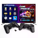 GameStick 4K – Console Retrô Compacto com 20.000 Jogos e Suporte Multilíngue