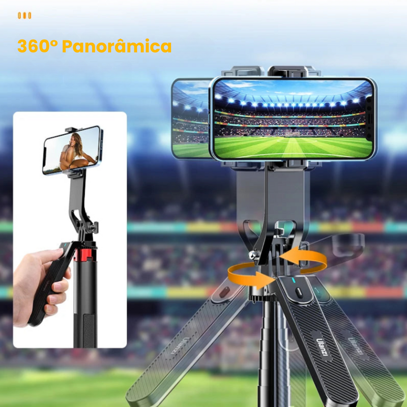 Tripé Selfie Stick Bluetooth 1.8m – Capture Momentos Perfeitos!
