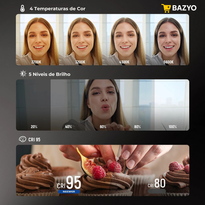 GlowMirror – A Luz Perfeita Para Suas Fotos, Vídeos e Make