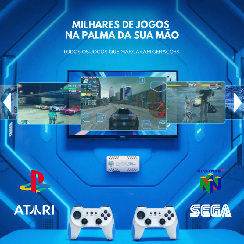 Game X10 PRO - O console mais poderoso e completo
