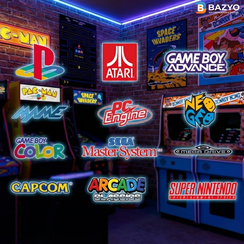 M15 PRO – Console Retrô com 20.000 Jogos