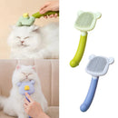 Escova Massageadora Pet com Limpeza Fácil – Praticidade e Conforto