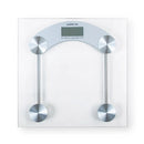 Balança Digital Corporal Banheiro Precisão Fitness Vidro Temperado Display LED 180kg Antiderrapante Alimentação Pilha Academia