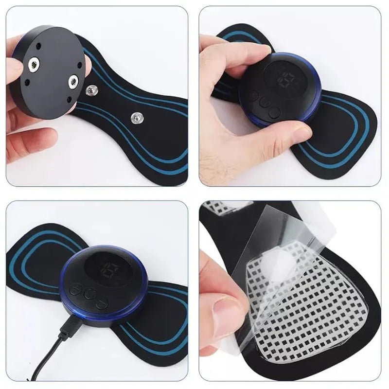 Mini massageador portátil para cervical, EMS