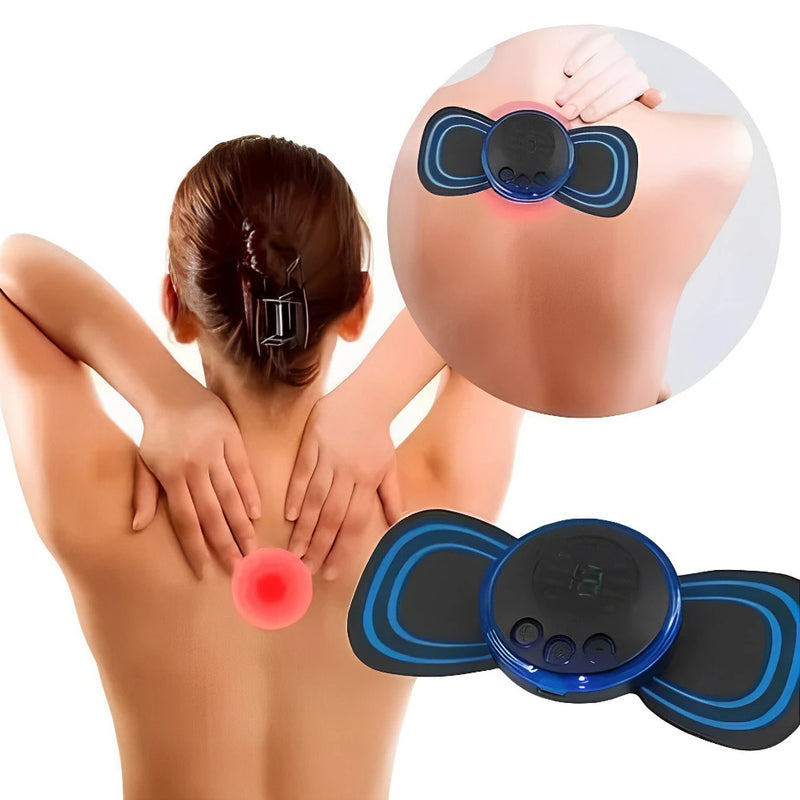 Mini massageador portátil para cervical, EMS