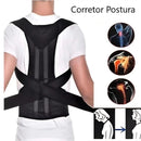 Corretor Postural Colete Cervical Cinta Alinha Coluna Unissex Postura Regulavel
