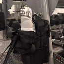 Saco de ginásio magnético grande capacidade saco de transporte magnético com bolso do telefone portátil ginásio garrafa de água bolsa acessórios de ginásio organizador