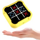 Tic tac toe tabuleiro de xadrez eletrônico multifuncional educação infantil brinquedo de estratégia interativo jogo de cérebro pai-filho diversão