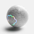 Bola de brinquedo para cachorro inteligente, bola eletrônica interativa para animais de estimação, usb, bola de brinquedo automática com luzes rgb, produto para cachorro e gato