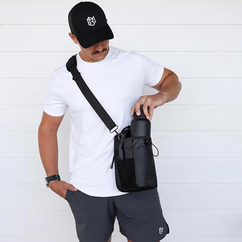 Saco de ginásio magnético grande capacidade saco de transporte magnético com bolso do telefone portátil ginásio garrafa de água bolsa acessórios de ginásio organizador