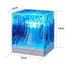 Aurora borealis lâmpada de projeção oceano atmosfera lâmpada teto estrelado luz da noite presente criativo para o quarto restaurante decoração