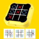 Tic tac toe tabuleiro de xadrez eletrônico multifuncional educação infantil brinquedo de estratégia interativo jogo de cérebro pai-filho diversão