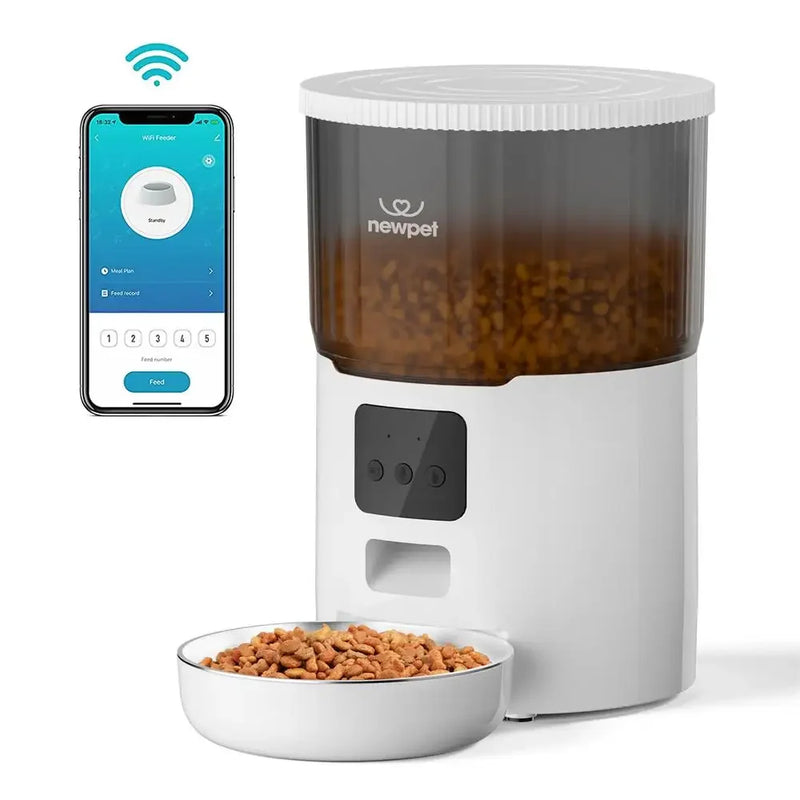 Alimentador Automático 4L – Praticidade e Conforto para seu Pet