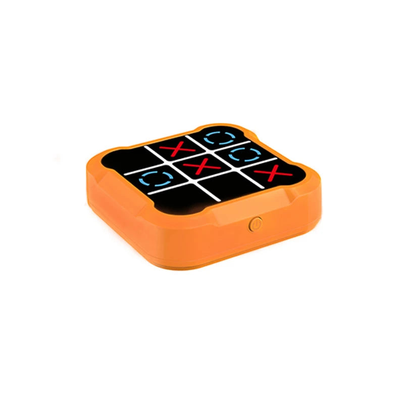 Tic tac toe tabuleiro de xadrez eletrônico multifuncional educação infantil brinquedo de estratégia interativo jogo de cérebro pai-filho diversão