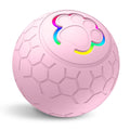 Bola de brinquedo para cachorro inteligente, bola eletrônica interativa para animais de estimação, usb, bola de brinquedo automática com luzes rgb, produto para cachorro e gato