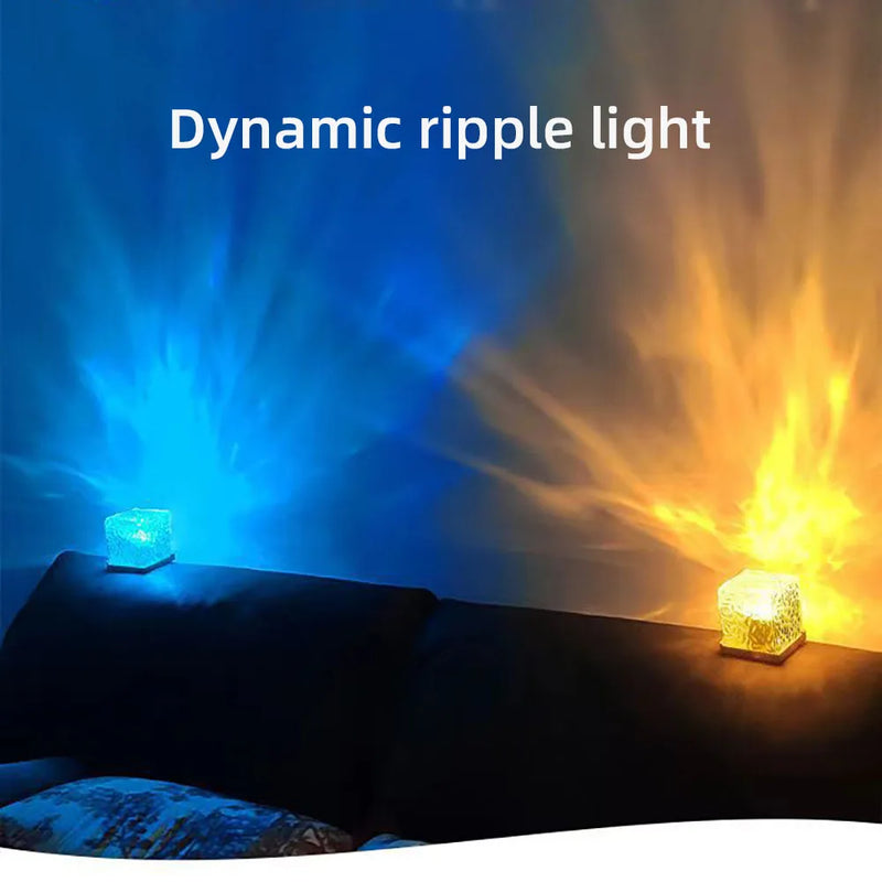 Aurora borealis lâmpada de projeção oceano atmosfera lâmpada teto estrelado luz da noite presente criativo para o quarto restaurante decoração
