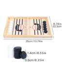 Jogo de tabuleiro de reunião familiar AIUAZA, brinquedos de xadrez saltando para crianças, jogo competitivo, jogo de festa de batalha para duas pessoas