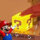 Mario night light super mario ponto de interrogação luminosa pequena luz noturna quadrado tijolo decoração do quarto desktop atmosfera luz menino