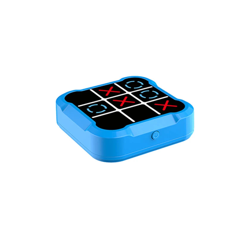 Tic tac toe tabuleiro de xadrez eletrônico multifuncional educação infantil brinquedo de estratégia interativo jogo de cérebro pai-filho diversão