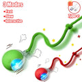 Novo gato bola interativa brinquedo bola de rolamento automático falso cauda recarregável inteligente animal de estimação brinquedo elétrico cão gato treinamento imitar mouse