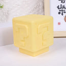 Mario night light super mario ponto de interrogação luminosa pequena luz noturna quadrado tijolo decoração do quarto desktop atmosfera luz menino